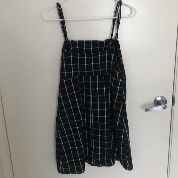 Checkered skater dress - Picture 2 of 2